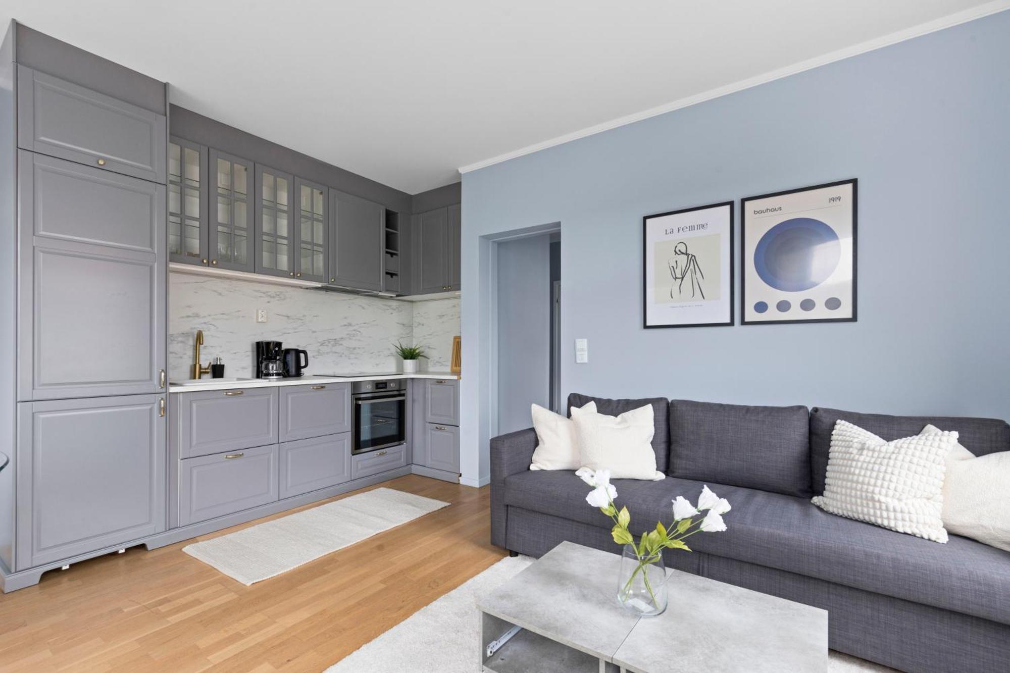Modern And Bright Apartment In Central Oslo Extérieur photo