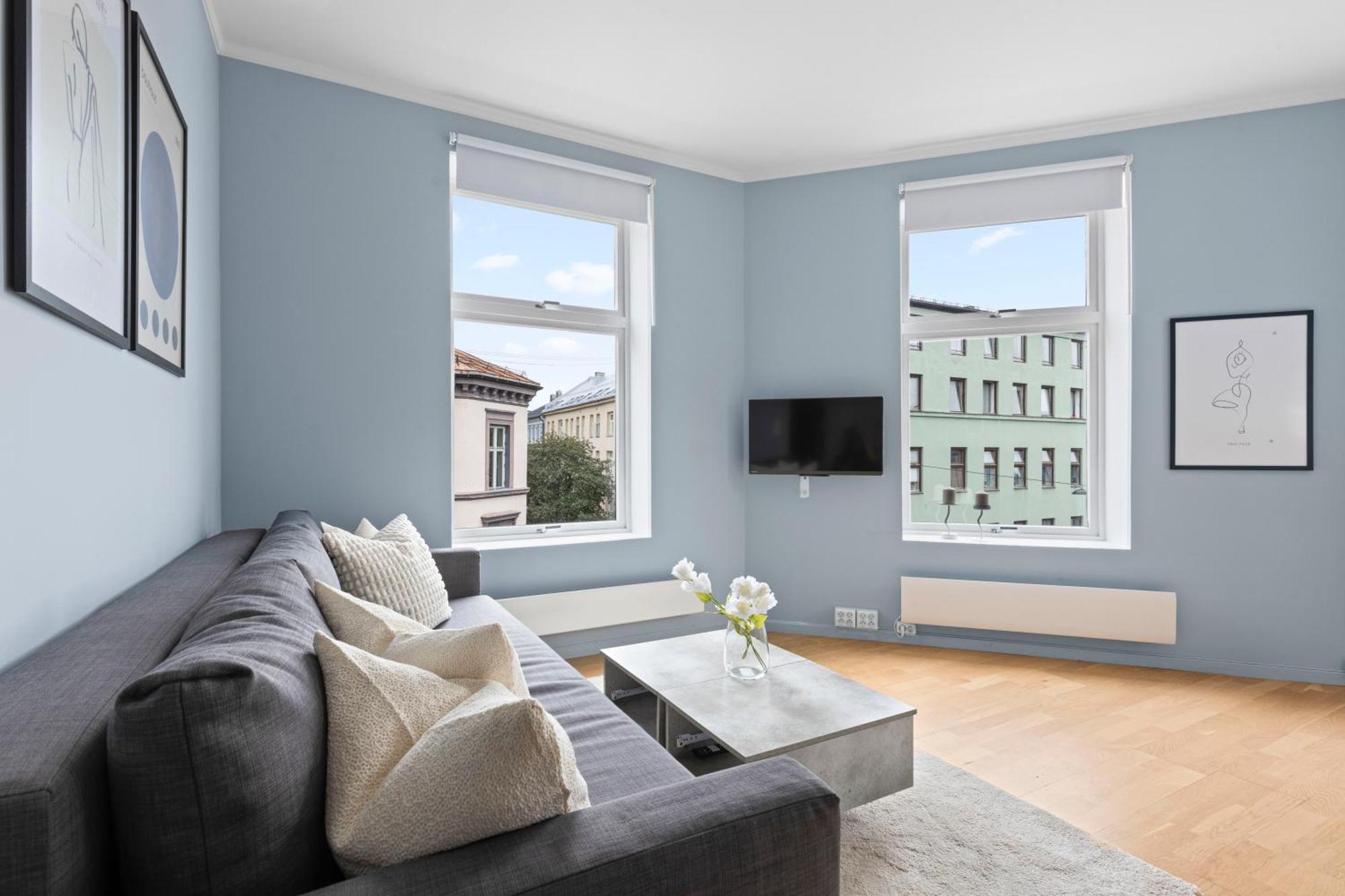 Modern And Bright Apartment In Central Oslo Extérieur photo
